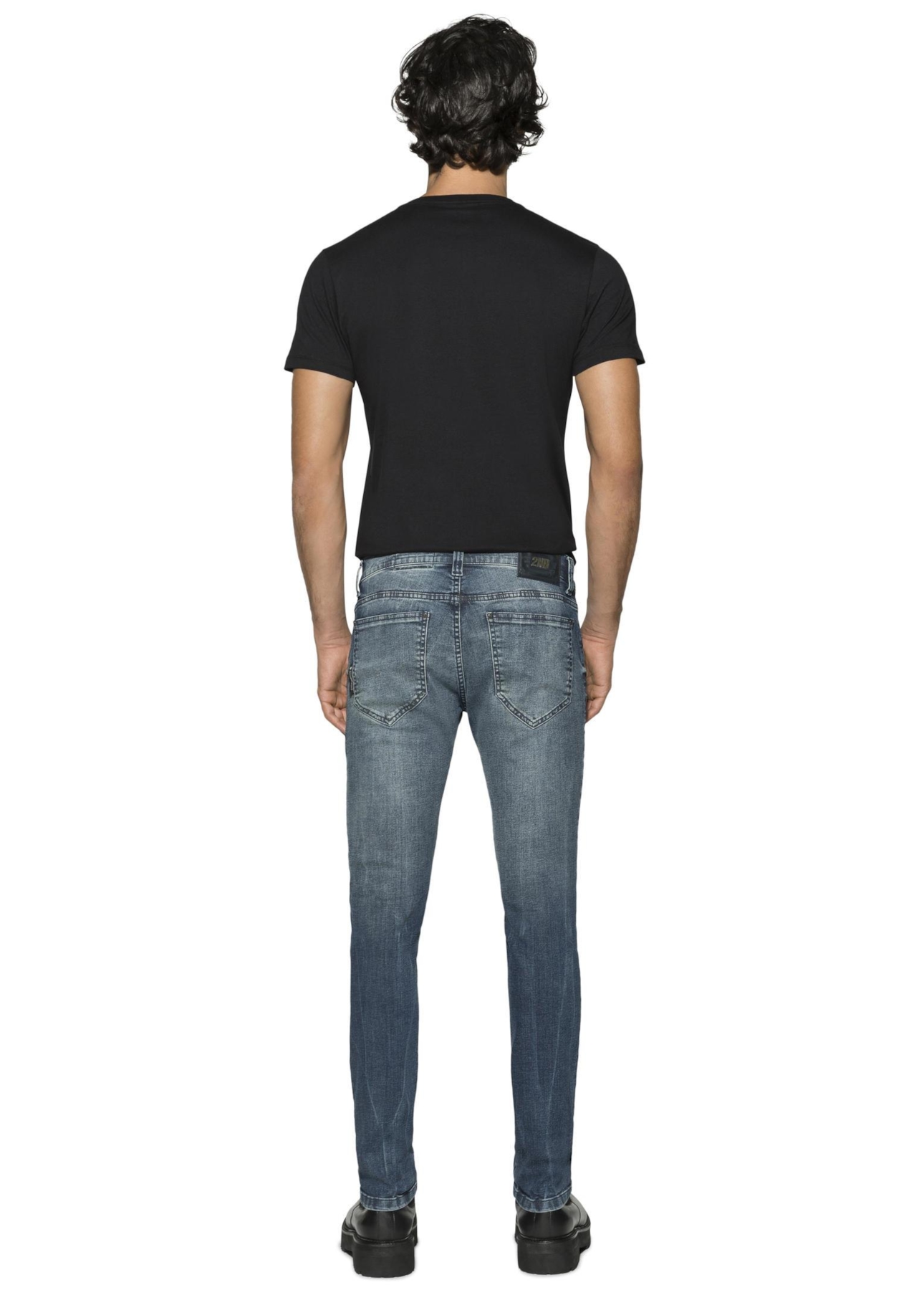 Pulque Elastic (Troy) Slim 953 Lav.Medio C/ Dirty