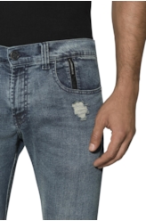 Pulque Elastic (Troy) Slim 953 Lav.Medio C/ Dirty