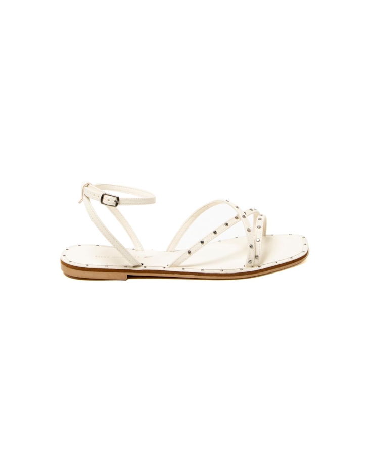Rasteira Bath Ellus Off White