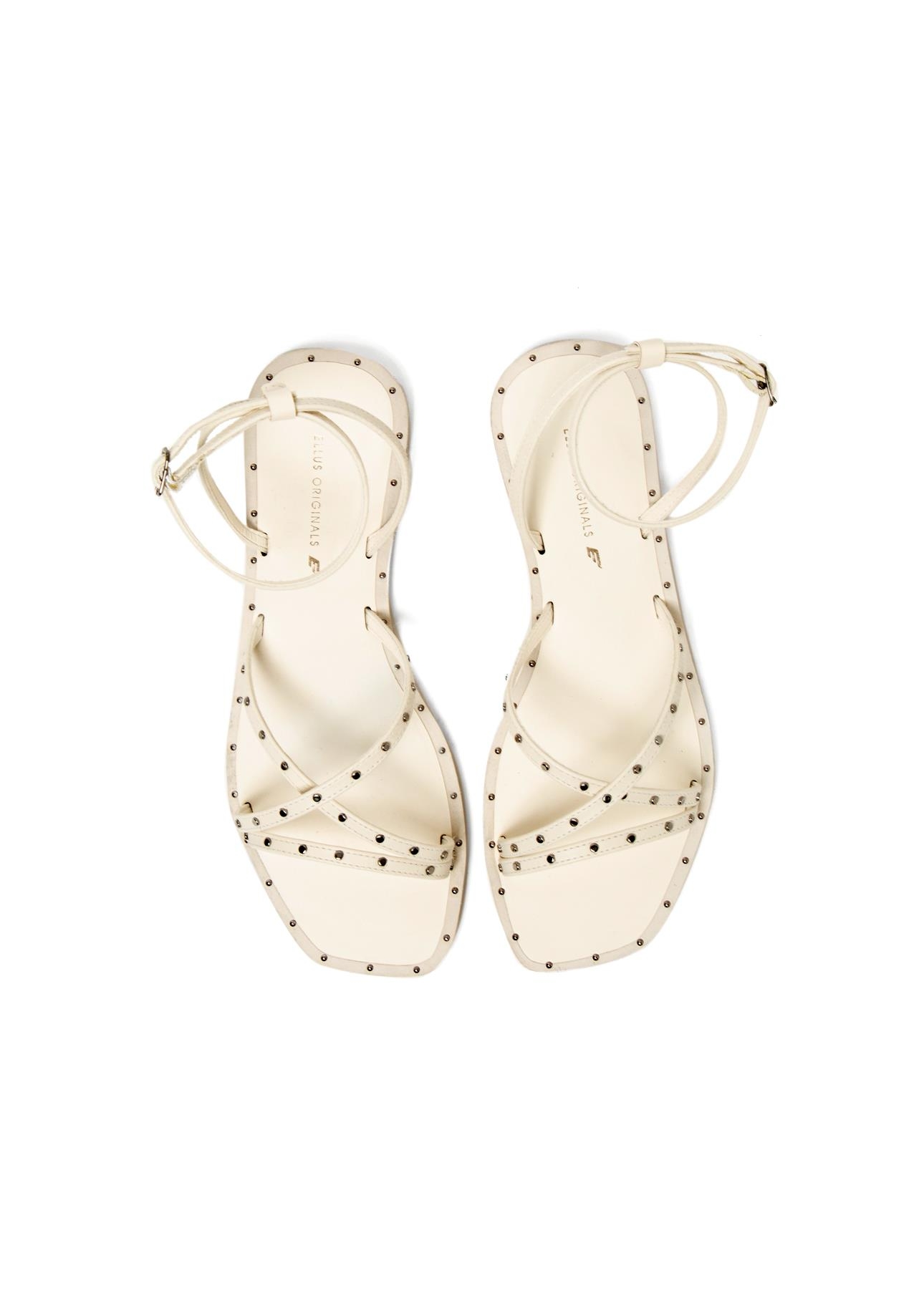 Rasteira Bath Ellus Off White