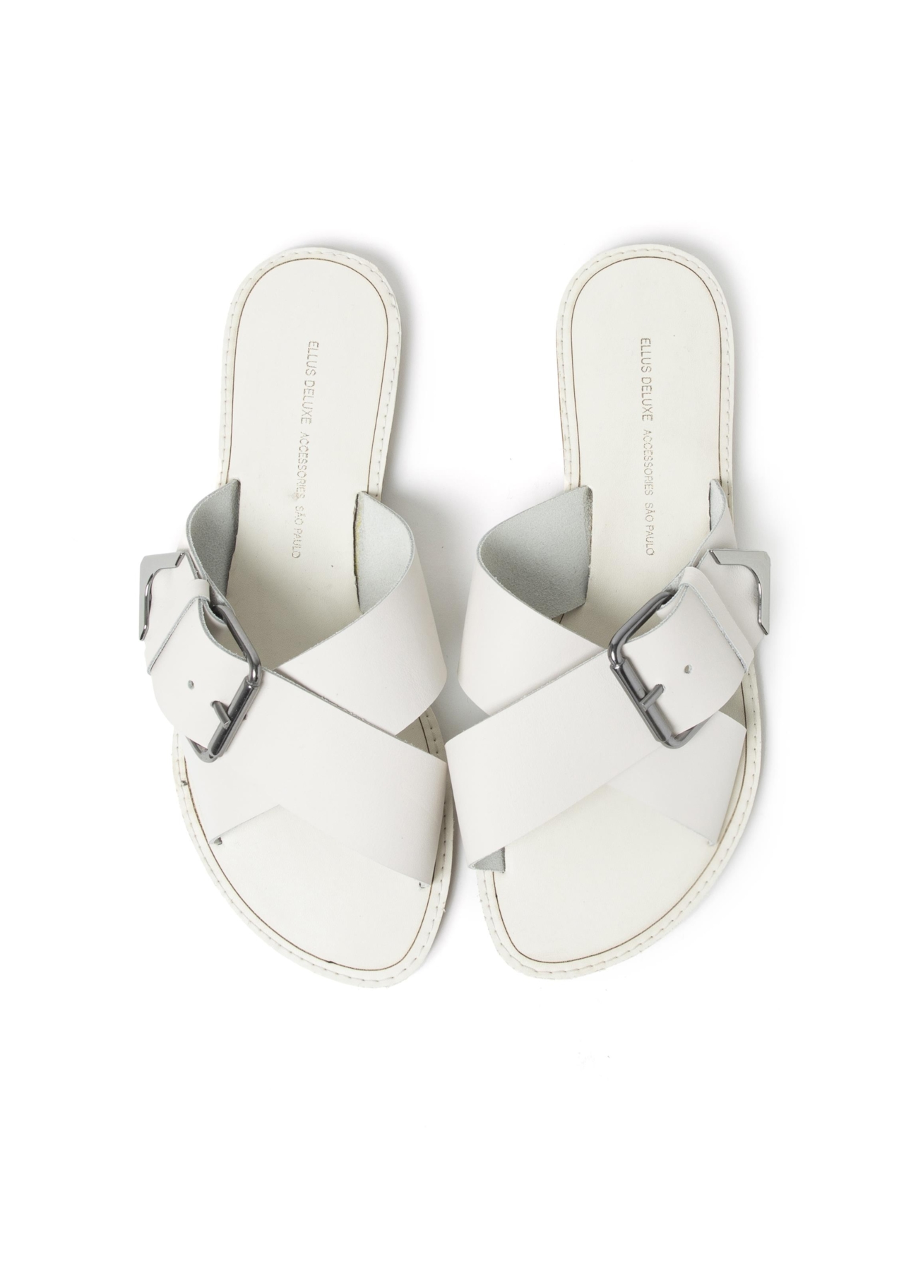 Rasteira Violet Off White