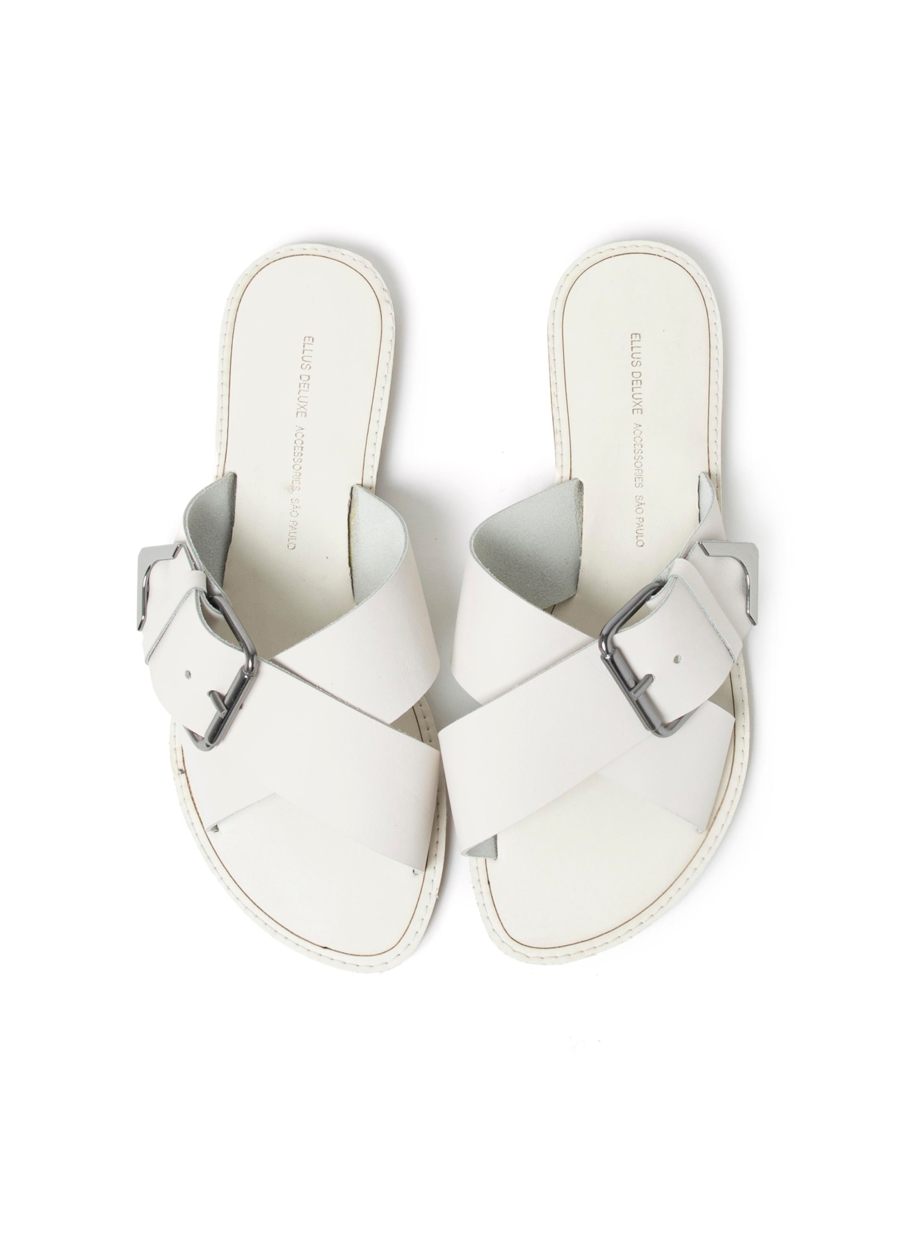 Rasteira Violet Off White