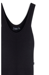 Reagata Tricot Visco Blend Unfinished Preto