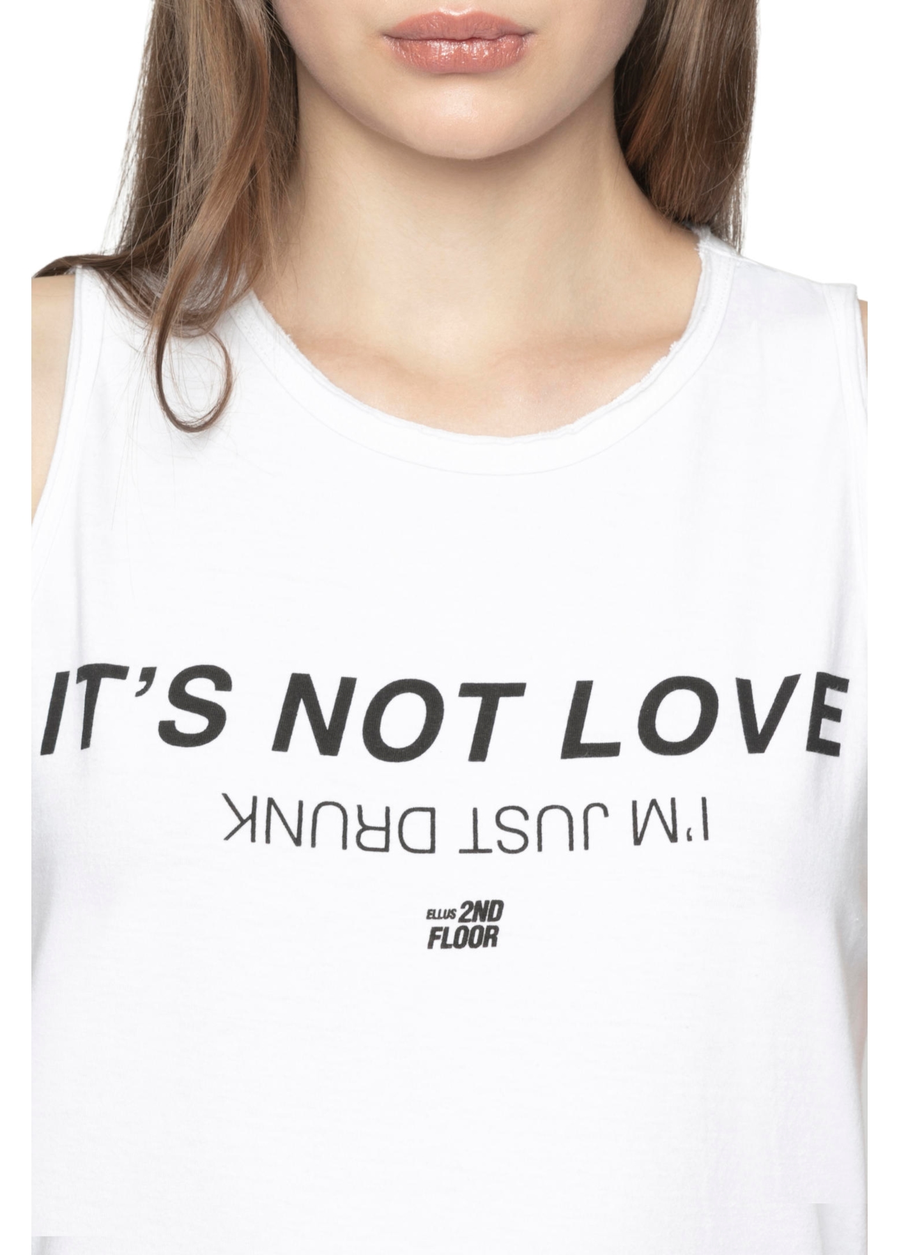 Regata Basic Its Not Love Branco