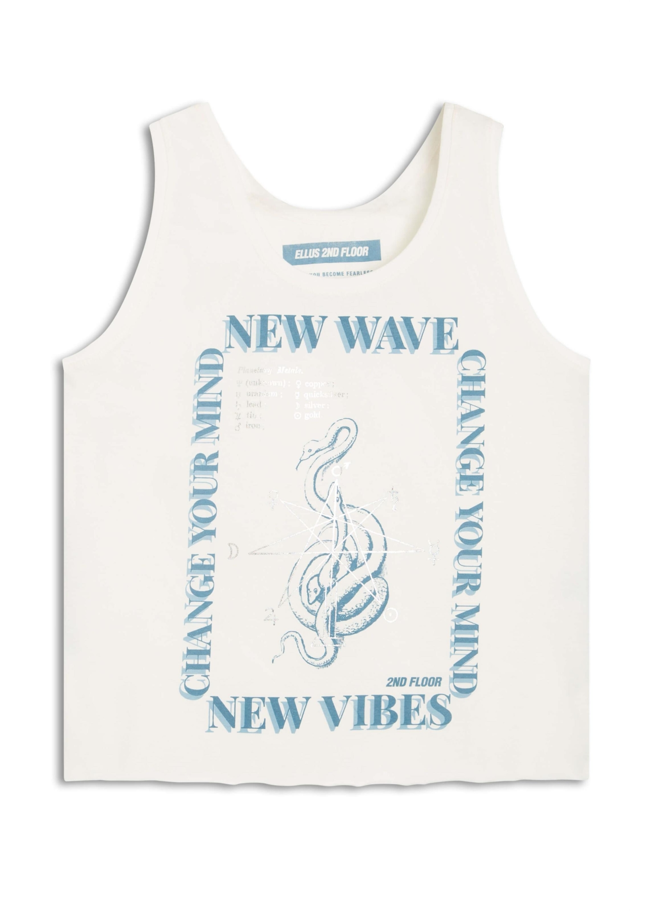 Regata Basic New Wave Sleeveless Off White
