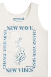 Regata Basic New Wave Sleeveless Off White