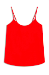 Regata Chanel Neckline Vermelho