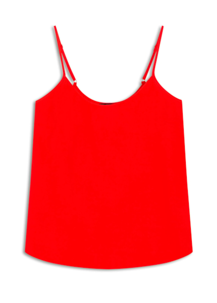 Regata Chanel Neckline Vermelho