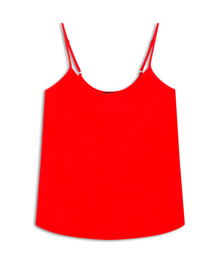 Regata Chanel Neckline Vermelho