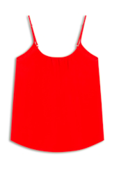 Regata Chanel Neckline Vermelho