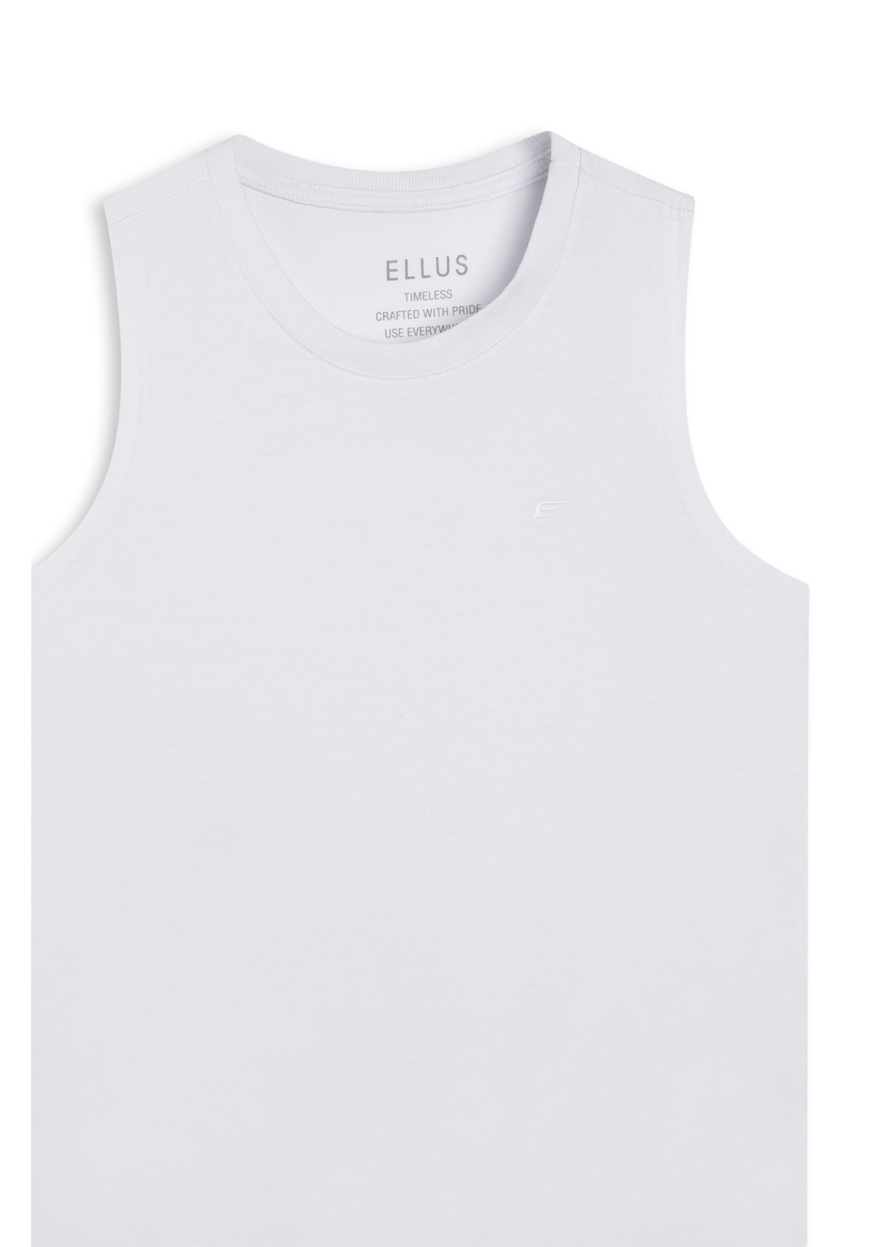 Regata Cotton Sleeveless Branco