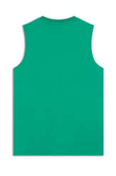 Regata Cotton Sleeveless Verde Bandeira