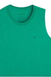 Regata Cotton Sleeveless Verde Bandeira