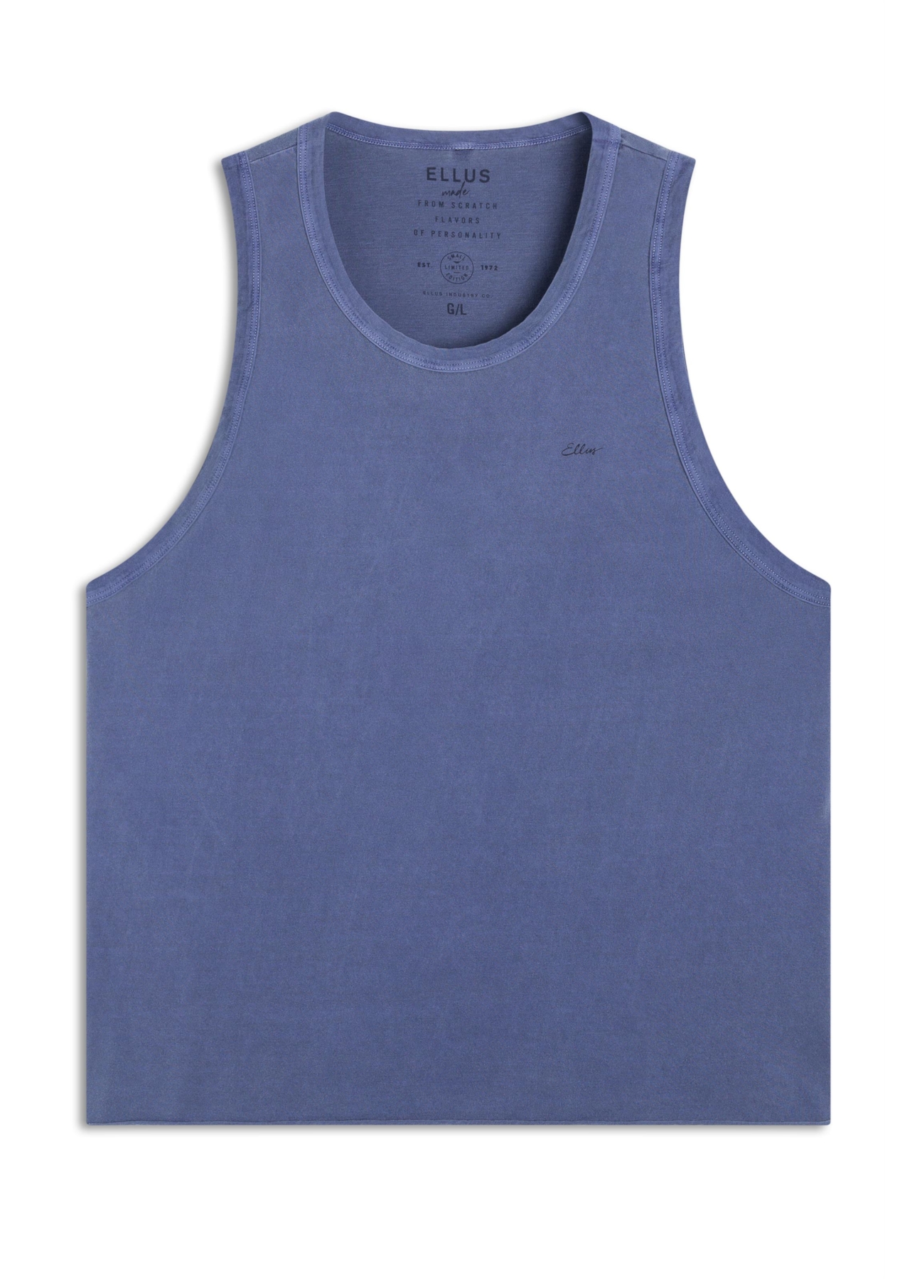 Regata Cotton Washed Ellus Azul