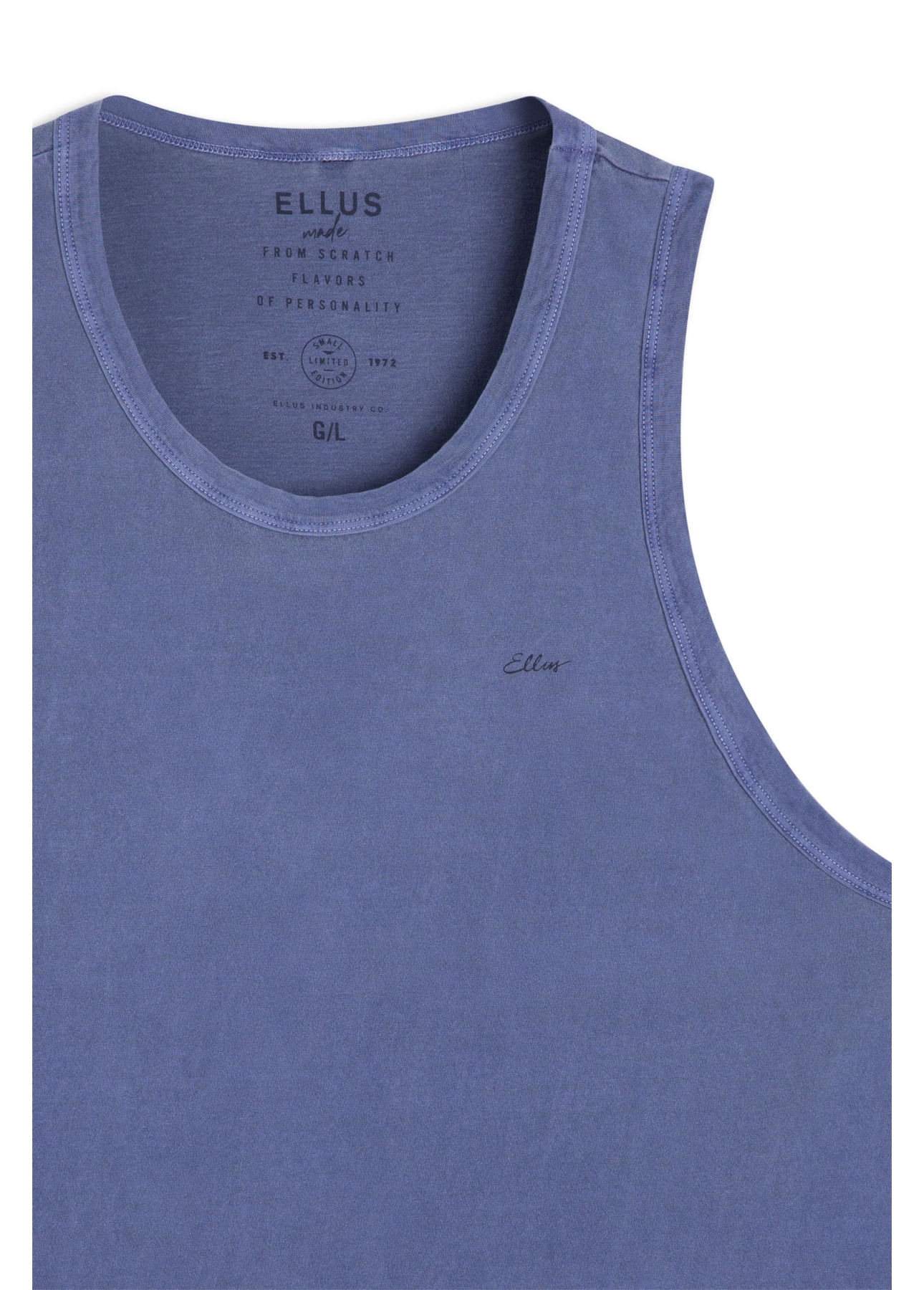 Regata Cotton Washed Ellus Azul