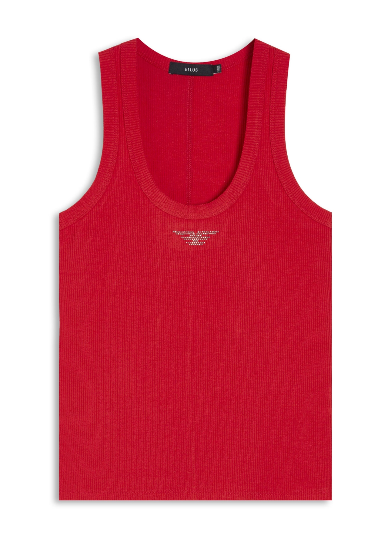 Regata Ellus Canelada Hotfix Vermelho