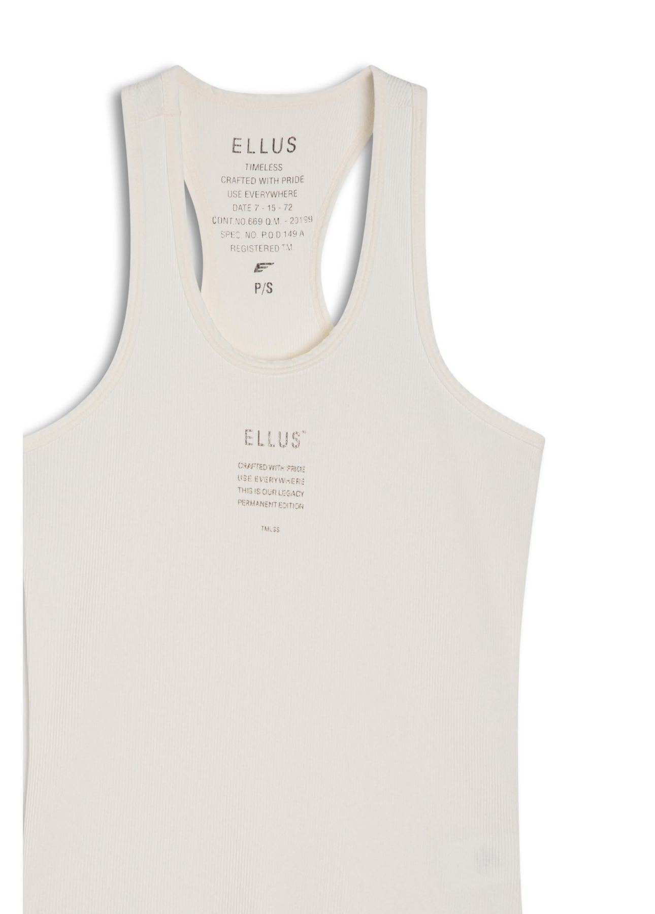 Regata Ellus Crafted With Pride Off White