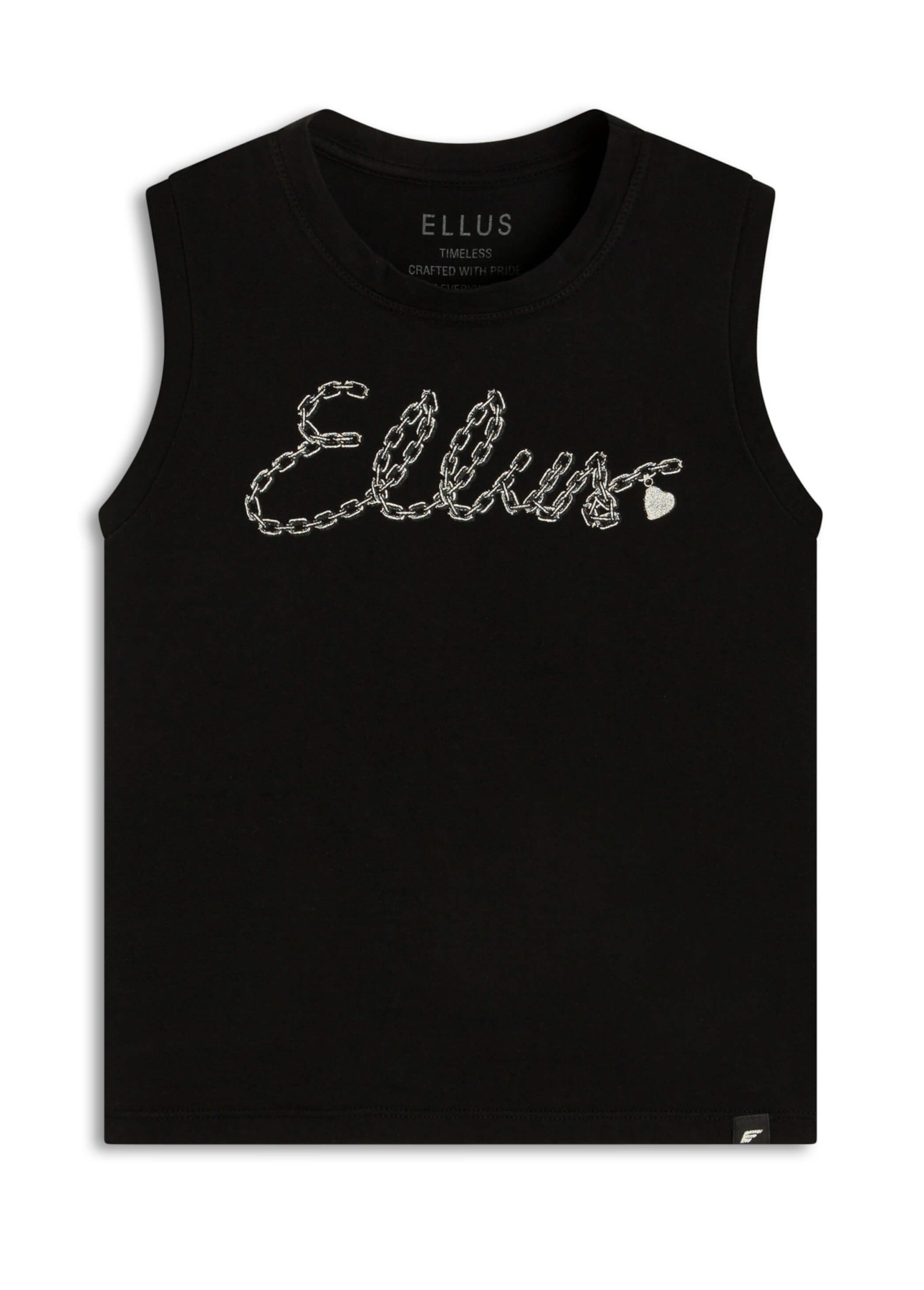 Regata Ellus Love Chain Preto