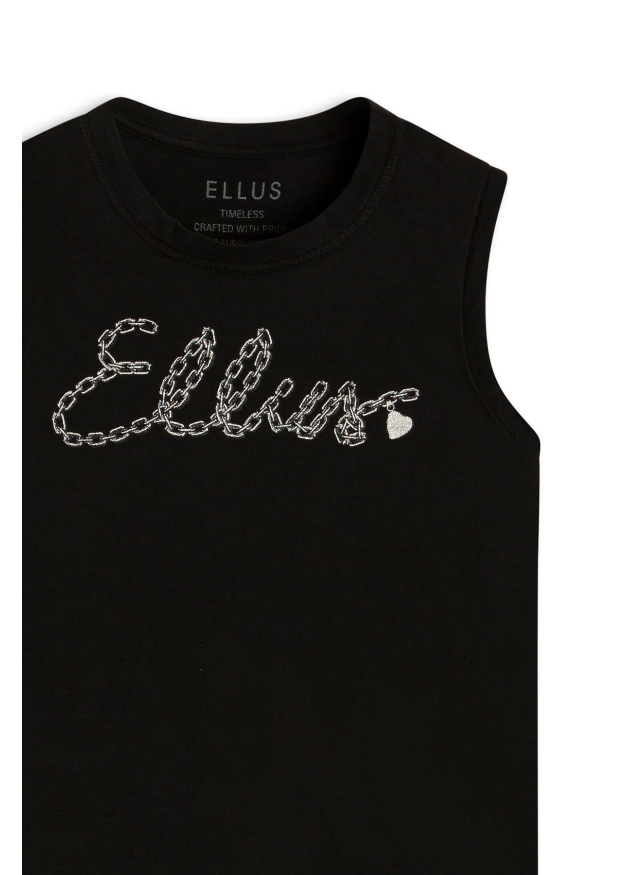 Regata Ellus Love Chain Preto