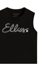 Regata Ellus Love Chain Preto