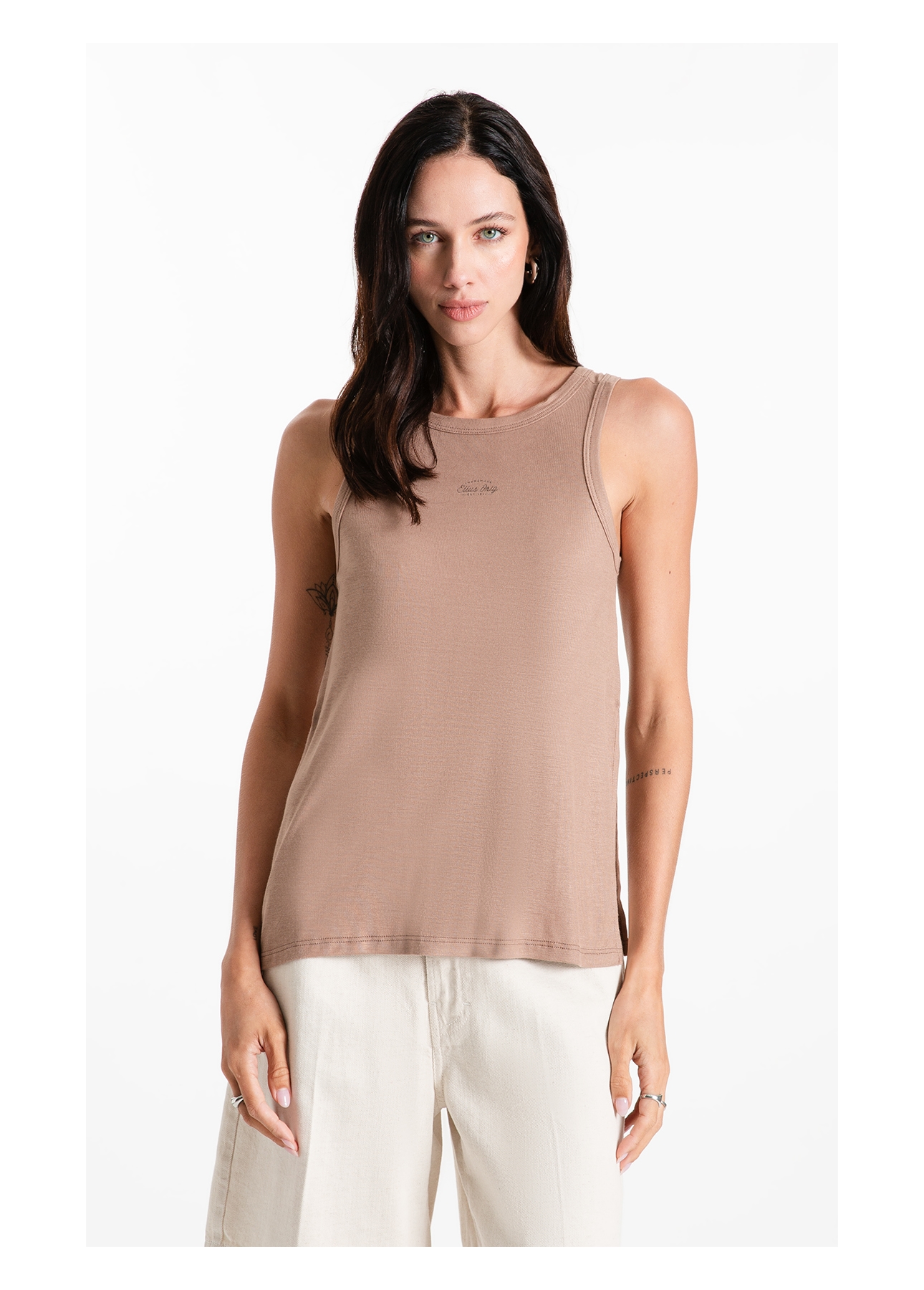 Regata Ellus Side Slit Havana