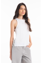 Regata Ellus Side Slit Off White