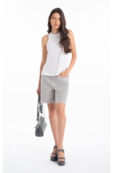 Regata Ellus Side Slit Off White