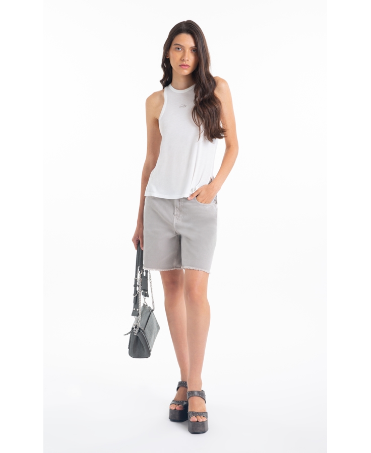 Regata Ellus Side Slit Off White