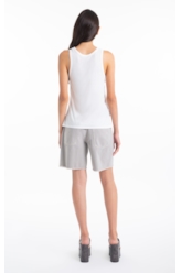 Regata Ellus Side Slit Off White