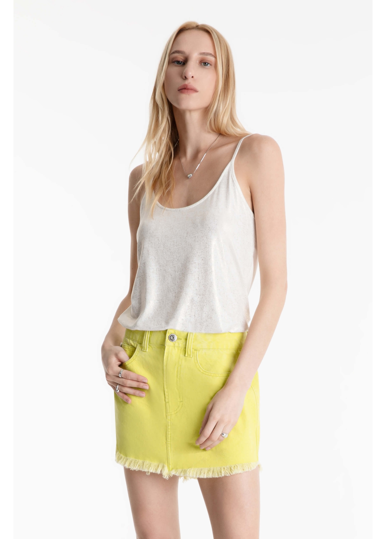 Regata Ellus Visco Foil Off White