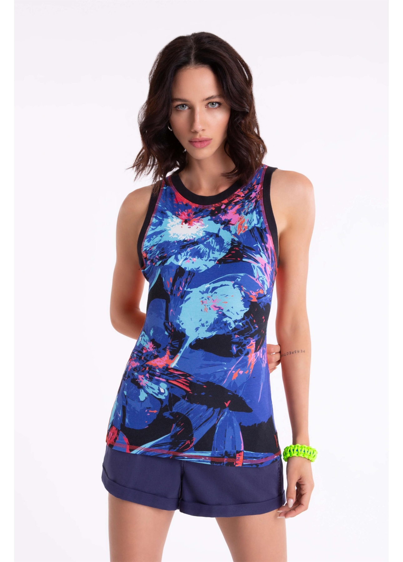 Regata Frozen Rib Estampado