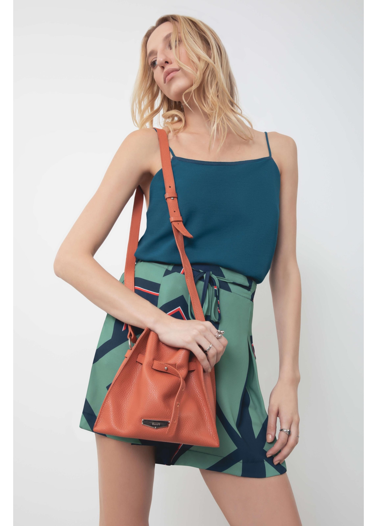 Regata Georgette Sleeveless Petroleo