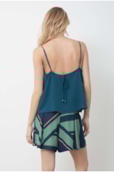 Regata Georgette Sleeveless Petroleo