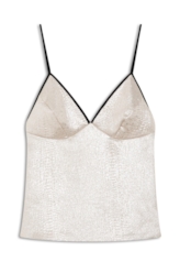 Regata Jacquard Neckline Bege