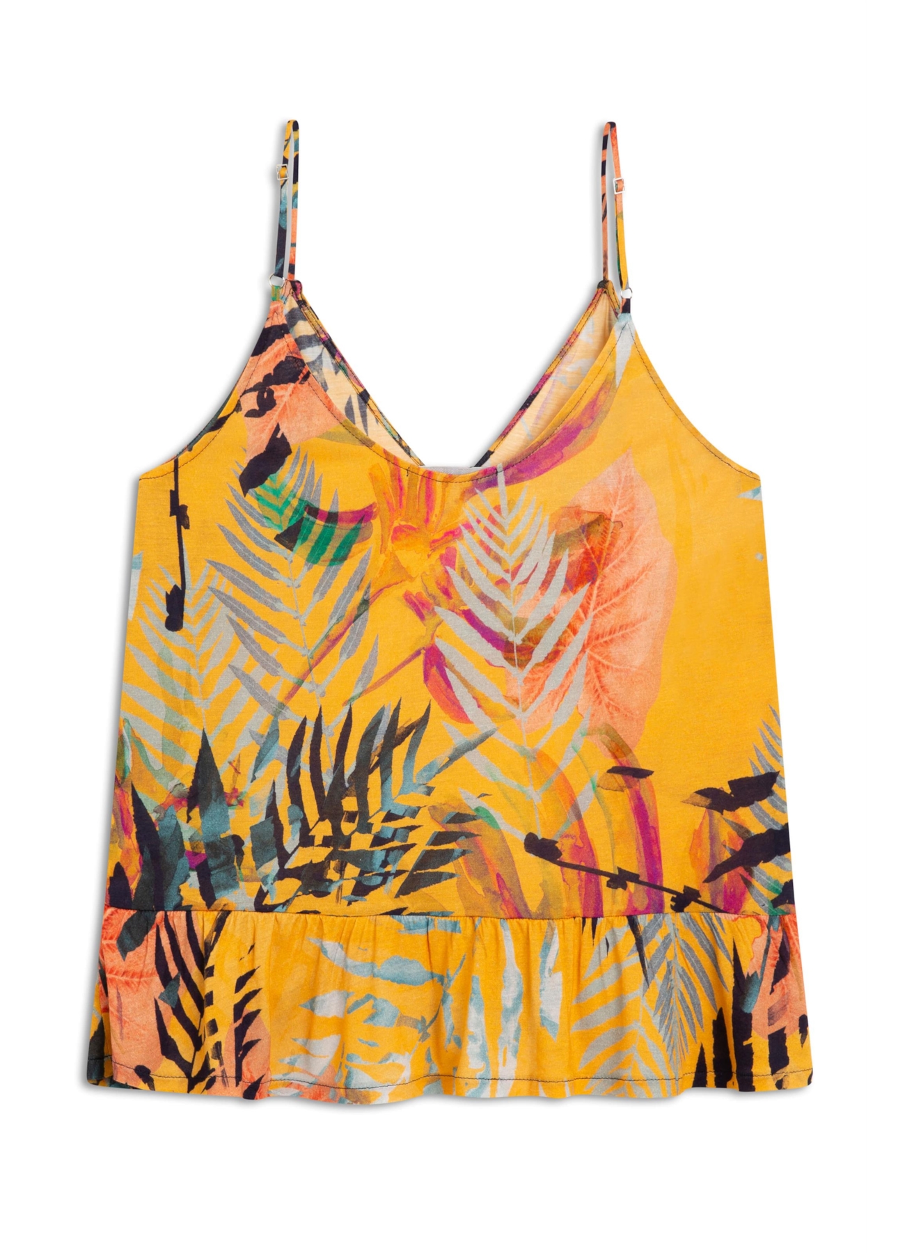 Regata Palms Ruffle Laranja