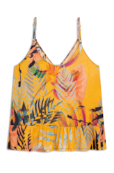 Regata Palms Ruffle Laranja