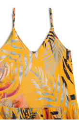 Regata Palms Ruffle Laranja