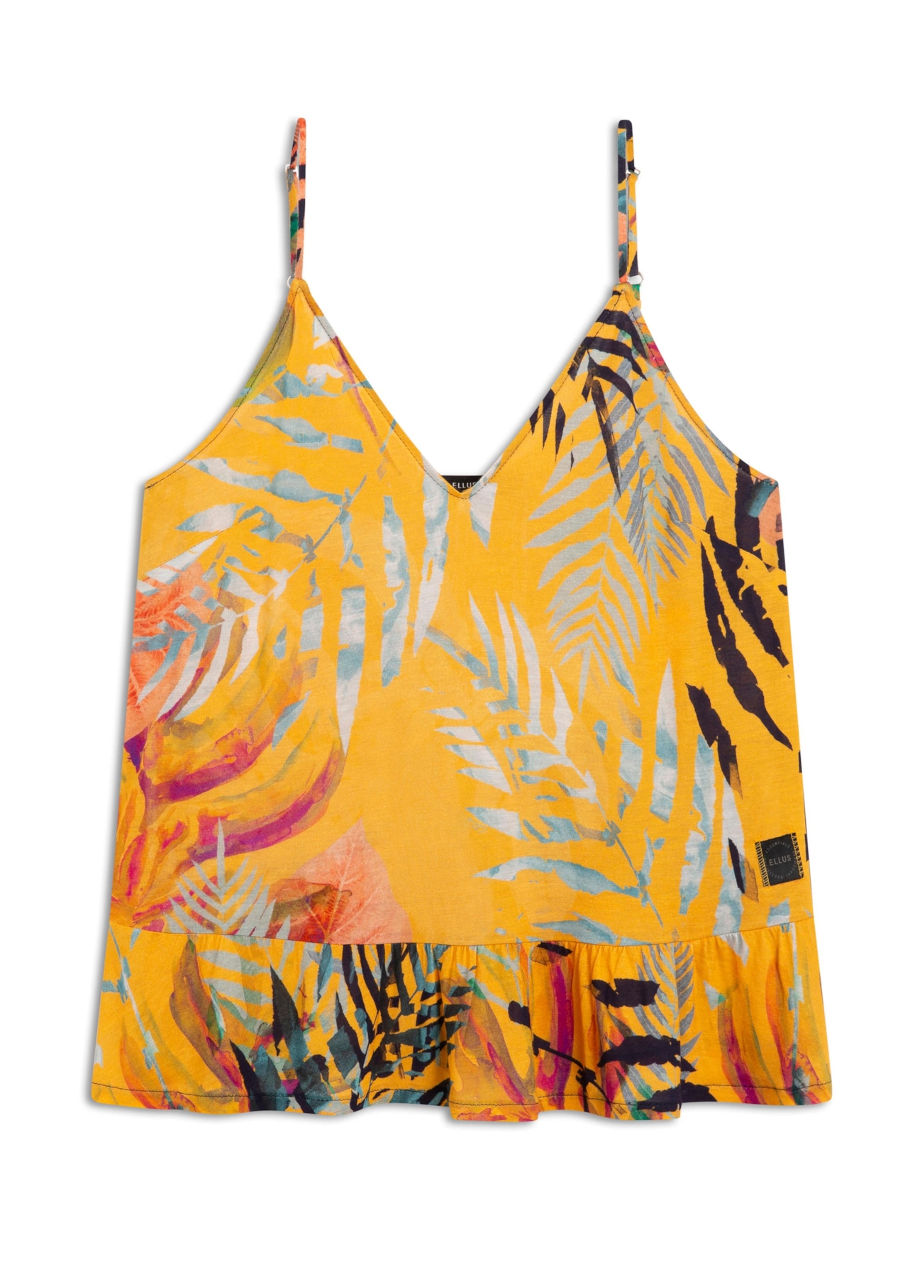 Regata Palms Ruffle Laranja