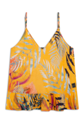 Regata Palms Ruffle Laranja
