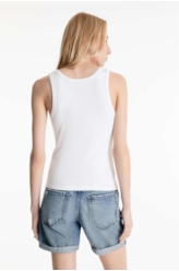 Regata Rib Ellus Sleeveless Branco