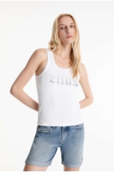 Regata Rib Ellus Sleeveless Branco