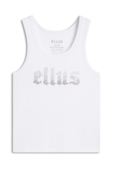 Regata Rib Ellus Sleeveless Branco