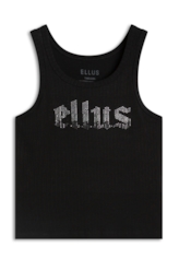 Regata Rib Ellus Sleeveless Preto