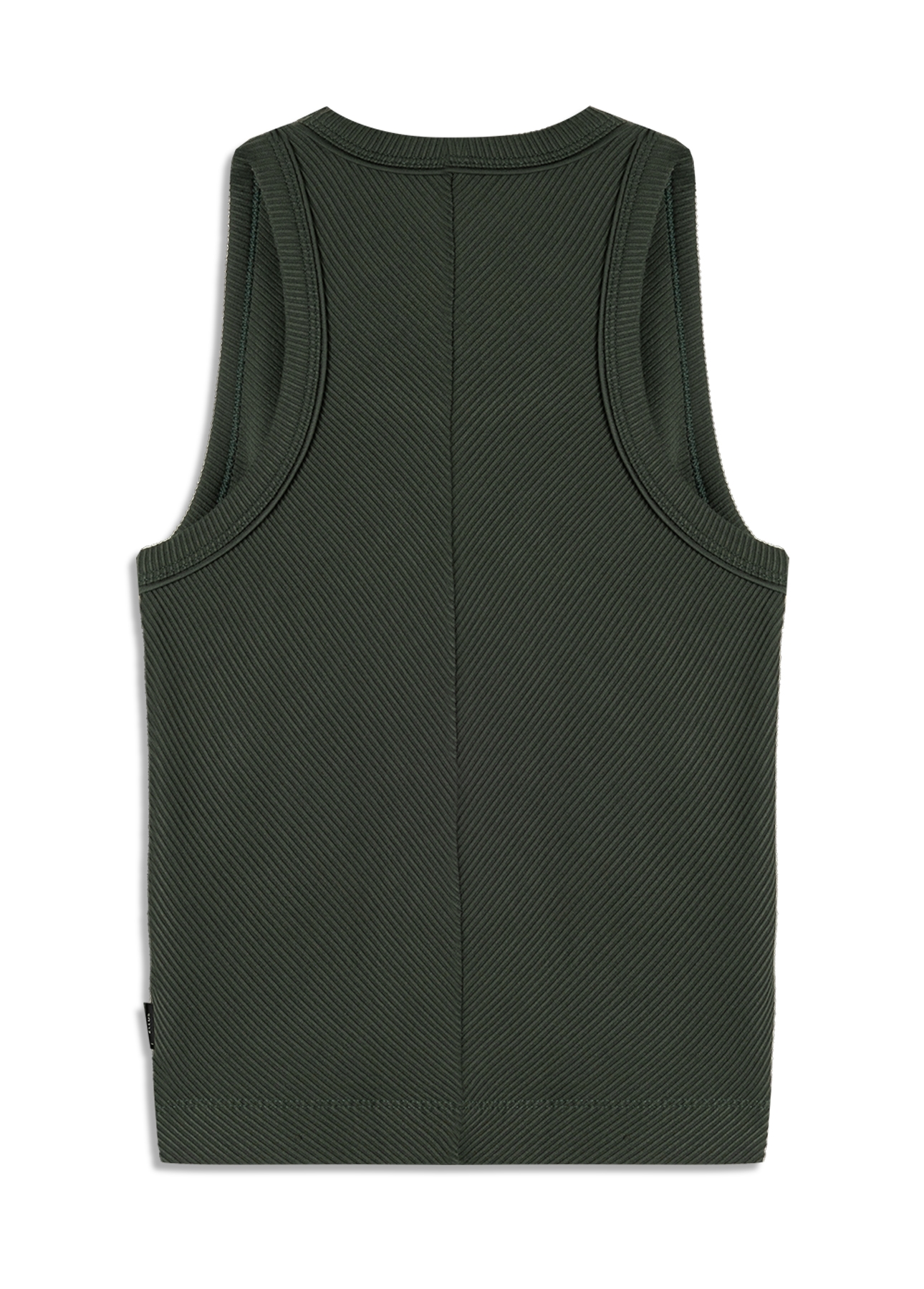 Regata Rib Texturizado Floresta