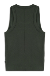 Regata Rib Texturizado Floresta