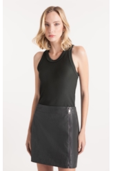 Regata Rib Texturizado Floresta