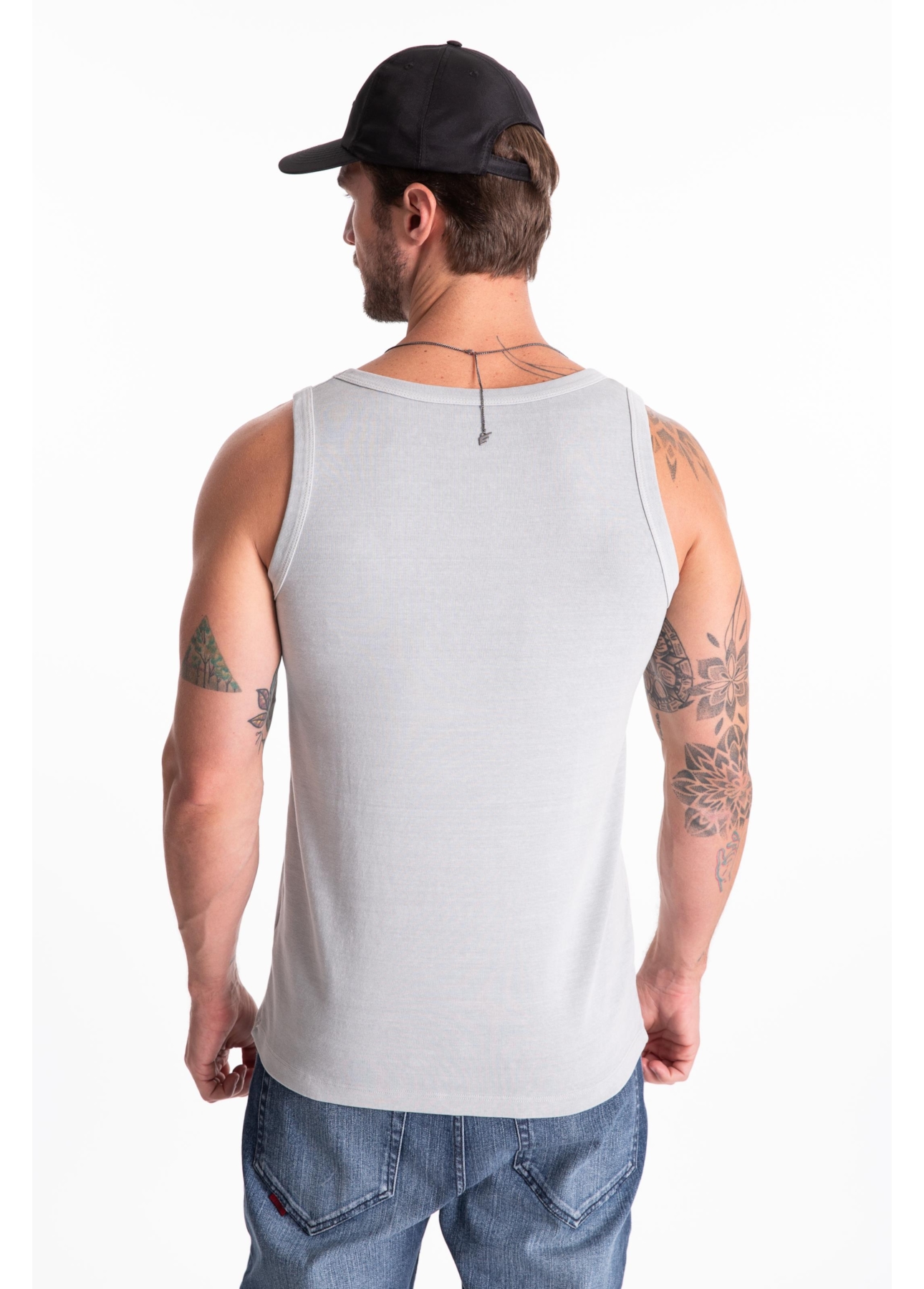 Regata Rib Washed Ellus Crafted Slim Prata