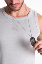 Regata Rib Washed Ellus Crafted Slim Prata