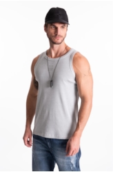 Regata Rib Washed Ellus Crafted Slim Prata