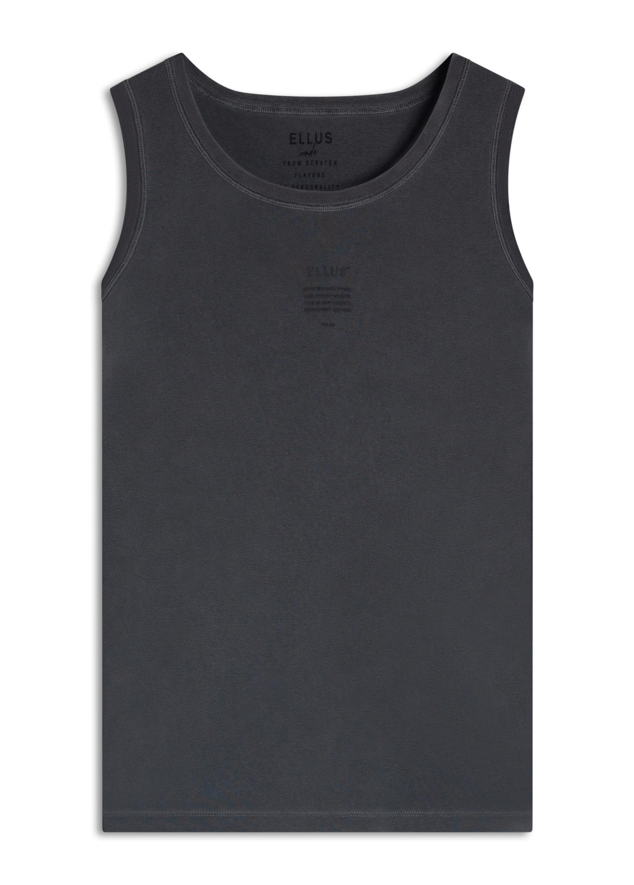 Regata Rib Washed Ellus Crafted Slim Preto